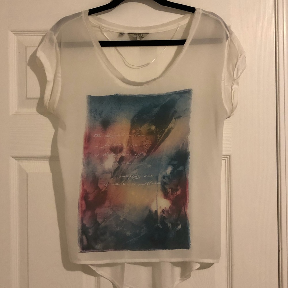 XS GUESS White Shirt